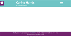Desktop Screenshot of caringhandsuk.org.uk